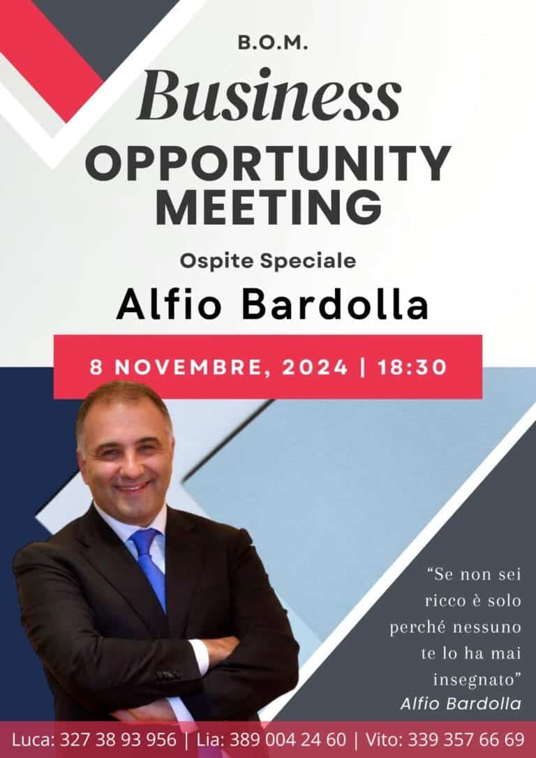 Alfio Bardolla corso evento libertà finanziaria